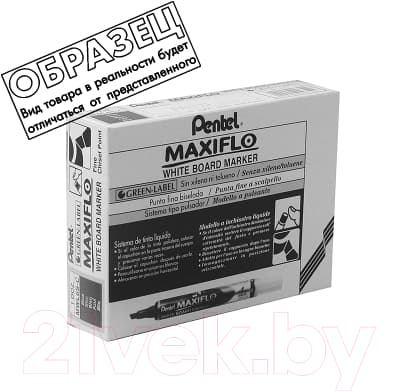 Маркер для доски Pentel Maxiflo / MWL5M-AO 3