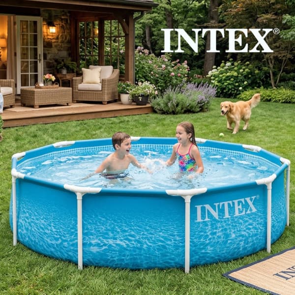 Каркасный бассейн Intex Metal Frame Beachside 28206 2