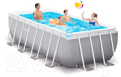 Каркасный бассейн Intex Rectangular Prism Frame / 26790NP 4