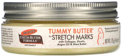 Косметическое масло для мам Palmers Tummy ButterJar твердое масло против растяжек 3