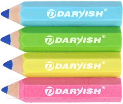 Набор ластиков Darvish Карандаши / DV-12174