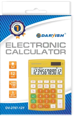 Калькулятор Darvish DV-2707-12Y 6