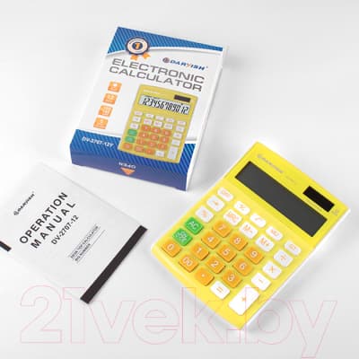 Калькулятор Darvish DV-2707-12Y 5