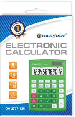 Калькулятор Darvish DV-2707-12N 6