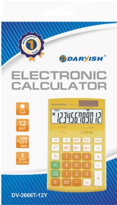 Калькулятор Darvish DV-2666T-12Y 3