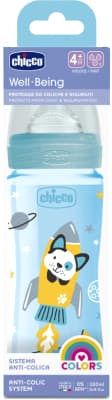 Бутылочка для кормления Chicco Well-Being Boy с силиконовой соской / 340728587 3