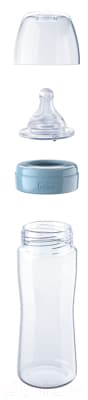 Бутылочка для кормления Chicco Well-Being Boy с силиконовой соской / 340728587 4