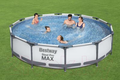 Каркасный бассейн Bestway Steel Pro Max 56416 6
