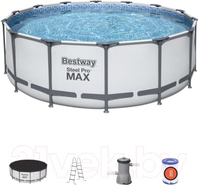 Каркасный бассейн Bestway Steel Pro Max 5612X 9