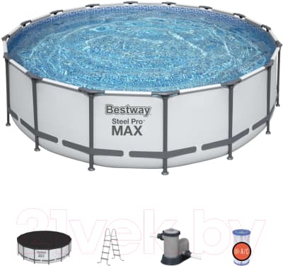Каркасный бассейн Bestway Steel Pro MAX 5612Z 9