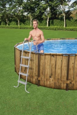 Каркасный бассейн Bestway Power Steel Swim Vista 56725 7