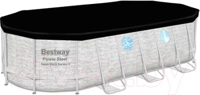 Каркасный бассейн Bestway Power Steel Swim Vista 56716 9