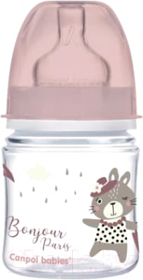 Бутылочка для кормления Canpol EasyStart Bonjour Paris / 35/231