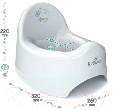 Детский горшок Kidwick Наутилус / KW020104 6
