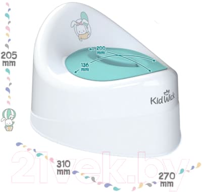 Детский горшок Kidwick Ракушка / KW030102 7