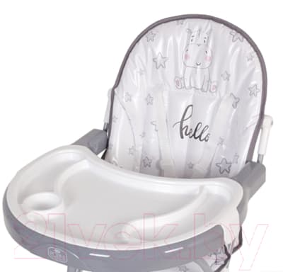 Стульчик для кормления Polini Kids 252 Бегемотик / 0002354-03 6