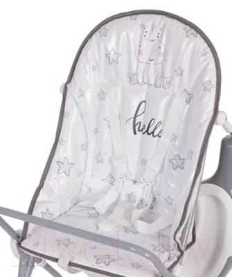 Стульчик для кормления Polini Kids 252 Бегемотик / 0002354-03 10
