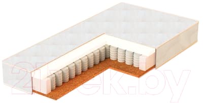 Матрас в кроватку Bambola Molle Bloco Standart 12 / MBS-12 2