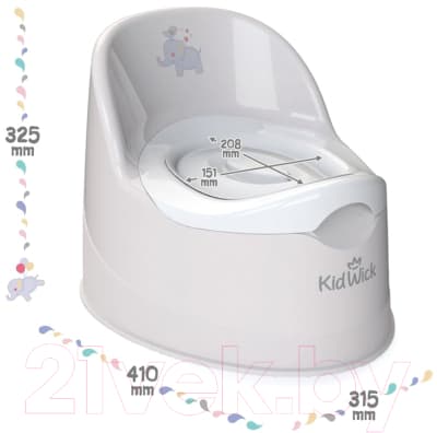 Детский горшок Kidwick Гранд / KW050402 5