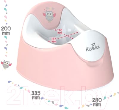 Детский горшок Kidwick Трио / KW090301 6
