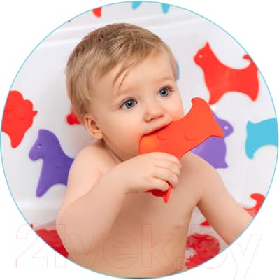 Набор ковриков для купания ROXY-KIDS Animals / RBM-010-CG 7