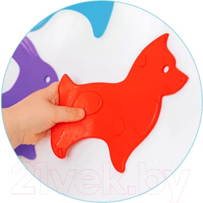 Набор ковриков для купания ROXY-KIDS Animals / RBM-010-CG 5