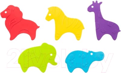 Набор ковриков для купания ROXY-KIDS Safari / RBM-010-CB
