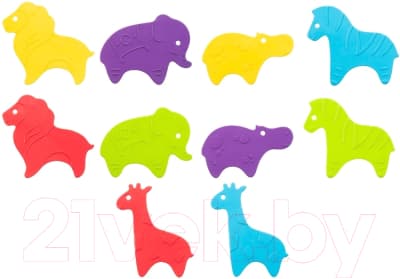 Набор ковриков для купания ROXY-KIDS Safari / RBM-010-CV