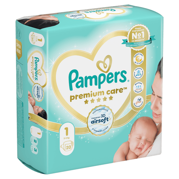 Подгузники детские Pampers Premium Care 1 Newborn 4