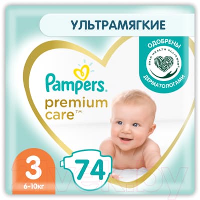Подгузники детские Pampers Premium Care 3 Midi
