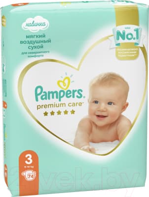 Подгузники детские Pampers Premium Care 3 Midi 3