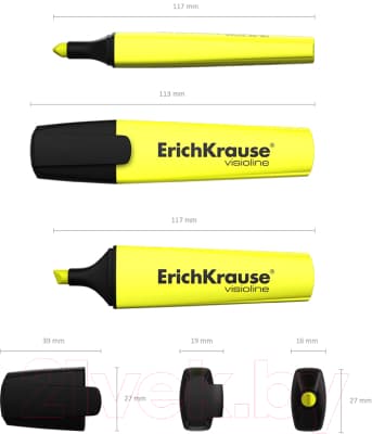 Набор маркеров Erich Krause Visioline V-12 / 32503 3
