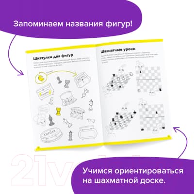Рабочая тетрадь Реши-Пиши Игровое обучение. Основы шахмат и логика. Часть 3 / УМ605 4