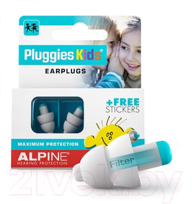 Защита для ушей ребенка Alpine Hearing Protection PluggiesKids / 111.31.150 3