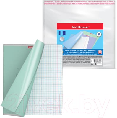 Набор обложек Erich Krause Glossy Clear / 53666