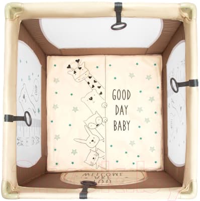 Игровой манеж Amarobaby Walky Good Day Bear 10