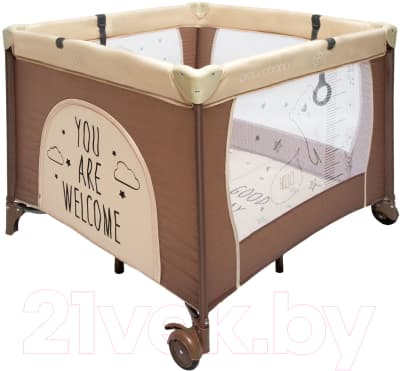 Игровой манеж Amarobaby Walky Good Day Bear