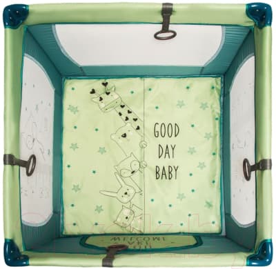 Игровой манеж Amarobaby Walky Good Day Fox 3