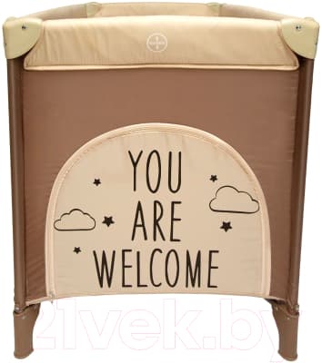 Кровать-манеж Amarobaby Multiform Smile Friends / AMARO-26MSF-Be 3