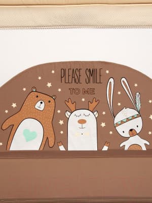 Кровать-манеж Amarobaby Multiform Smile Friends / AMARO-26MSF-Be 7