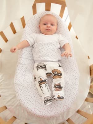 Матрас-кокон Amarobaby Premium Form Звездопад / AMARO-53PFZ-0 9