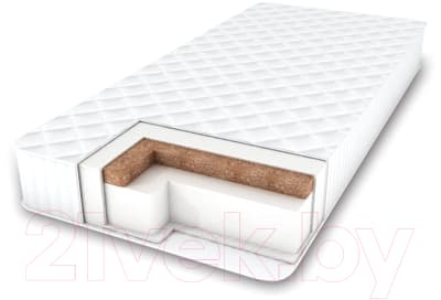 Матрас в кроватку Amarobaby Comfort Plus 59x119х12 2