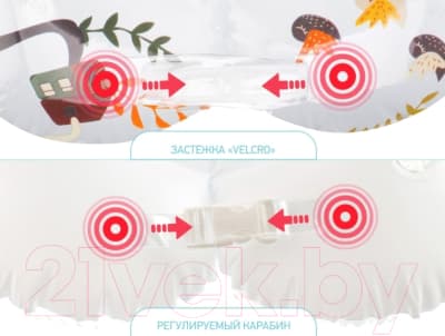 Круг для купания ROXY-KIDS Fairytale Fox / RN-005 5