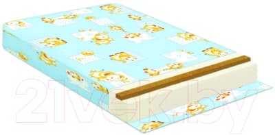 Матрас в кроватку Баюшка Холкон/кокос 10x60x120 / ХК10 2