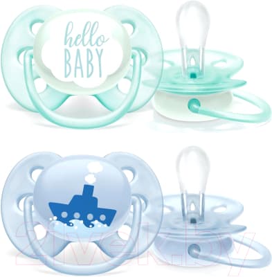 Набор пустышек Philips AVENT Ultra Soft / SCF222/01 6