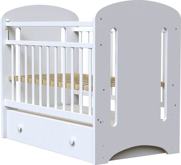 Детская кроватка VDK Dino с маятником и ящиком 5