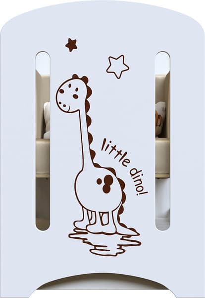 Детская кроватка VDK Dino с маятником и ящиком 6