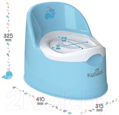 Детский горшок Kidwick Гранд / KW050202 5