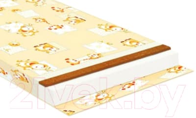 Матрас в кроватку Баюшка Холкон/кокос 6x60x120 / ХК6