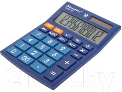 Калькулятор Brauberg ULTRA-12-BU / 250492 10